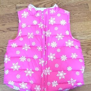 Gymboree Puffer Vest Girls Sz M